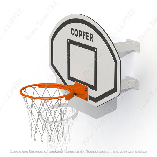 Support with basketball backboard PTP 713