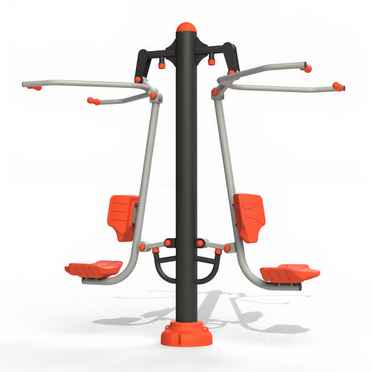 Double fitness machine 